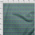 thumbnail image 2 of oneOone Silk Tabby Fabric Swirl & Paisley Ikat Decor Fabric Printed BTY 42 Inch Wide, 2 of 4