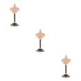 thumbnail image 4 of Baohd Sleek and Practical Male Female Bust Stand PVC Model for Wigs Female D 3Set, 4 of 6