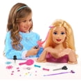 thumbnail image 3 of Barbie Poupée Tête de coiffure de luxe - blonde, 3 of 5