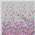thumbnail image 2 of oneOone Cotton Cambric Fabric Chevron & Brush Stroke Panel Printed Craft Fabric BTY 56 Inch Wide, 2 of 3