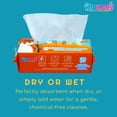 thumbnail image 3 of KidEasy Baby Dry Wipes-100% Cotton- 4 -Pack- 400 Wipes, 3 of 6