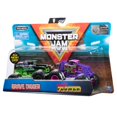 thumbnail image 2 of Monster Jam, Official Grave Digger vs. Wild Flower Die-Cast Monster Trucks, 1:64 Scale, 2 Pack, 2 of 5