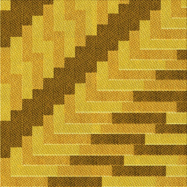 Ahgly Tapis d'Intérieur Lavable en Machine Carré Transitionnel Bisque Foncé Marron, 4 Pieds Carré