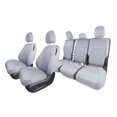 thumbnail image 1 of For 2020-2024 Ford Explorer Base FH Group Neoprene Custom Fit Car Seat Covers Water Resistant - Full Set Solid Gray, 1 of 9