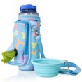 thumbnail image 1 of Made Easy Kit Porte-Bouteille d'Eau avec Poche pour Sacs à Déchets de Chien et Bandoulière Rembourrée Réglable, 1 of 1