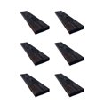 thumbnail image 2 of Willow & Grace Tom 24 Inch Floating Wood Shelves, Dark Walnut (6 Pack), 2 of 8