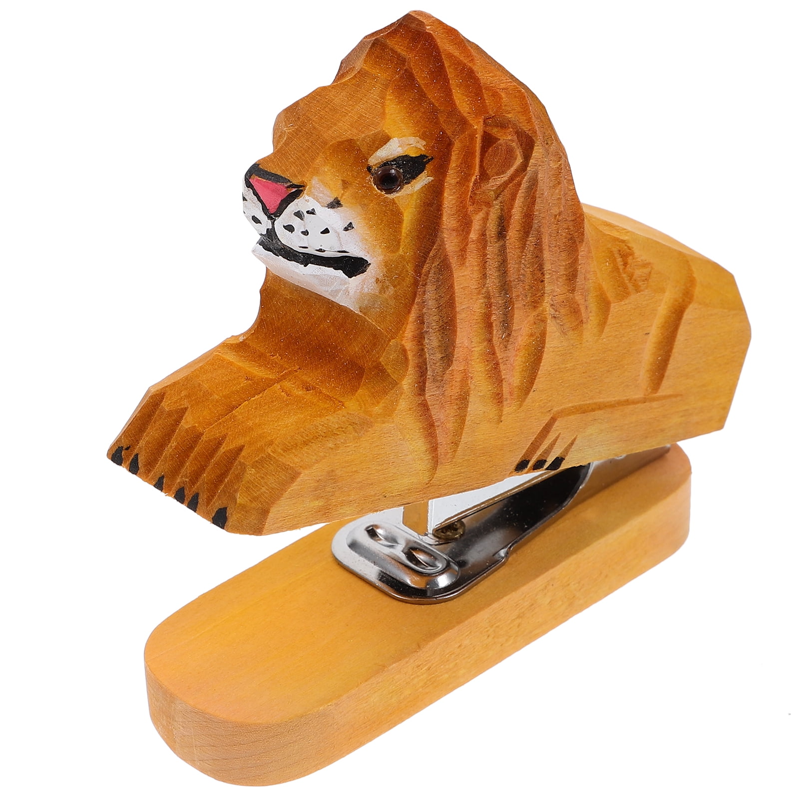 Wooden Animal Stapler Funny Stapler Office Stapler Creative Stapler Paper Stapling Tool