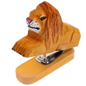 Wooden Animal Stapler Funny Stapler Office Stapler Creative Stapler Paper Stapling Tool