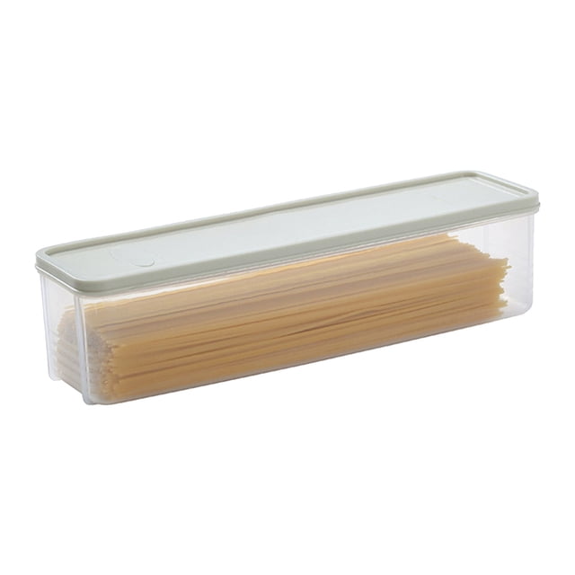Hinati Clearance Warehouse Plastic Pasta Container Noodle Storage Box Kitchen Storage Box Airtight Food Storage Jars for Kitchen Pantry Organization and Storage