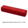 thumbnail image 2 of Jewelry Gift Box Velvet Rectangular Necklace Ring Bracelet Storage Case Festival Holiday Packaging Show Organizing Gray, 2 of 9