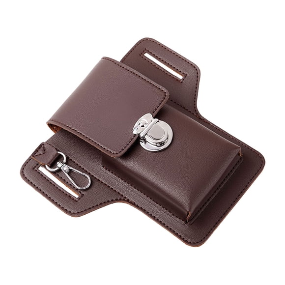 Kyusrd Summer Savings Tools Special Deal!Portable Pouch For Men Working At Construction Bag Wearable Belt Storage Bag Leather Pouch