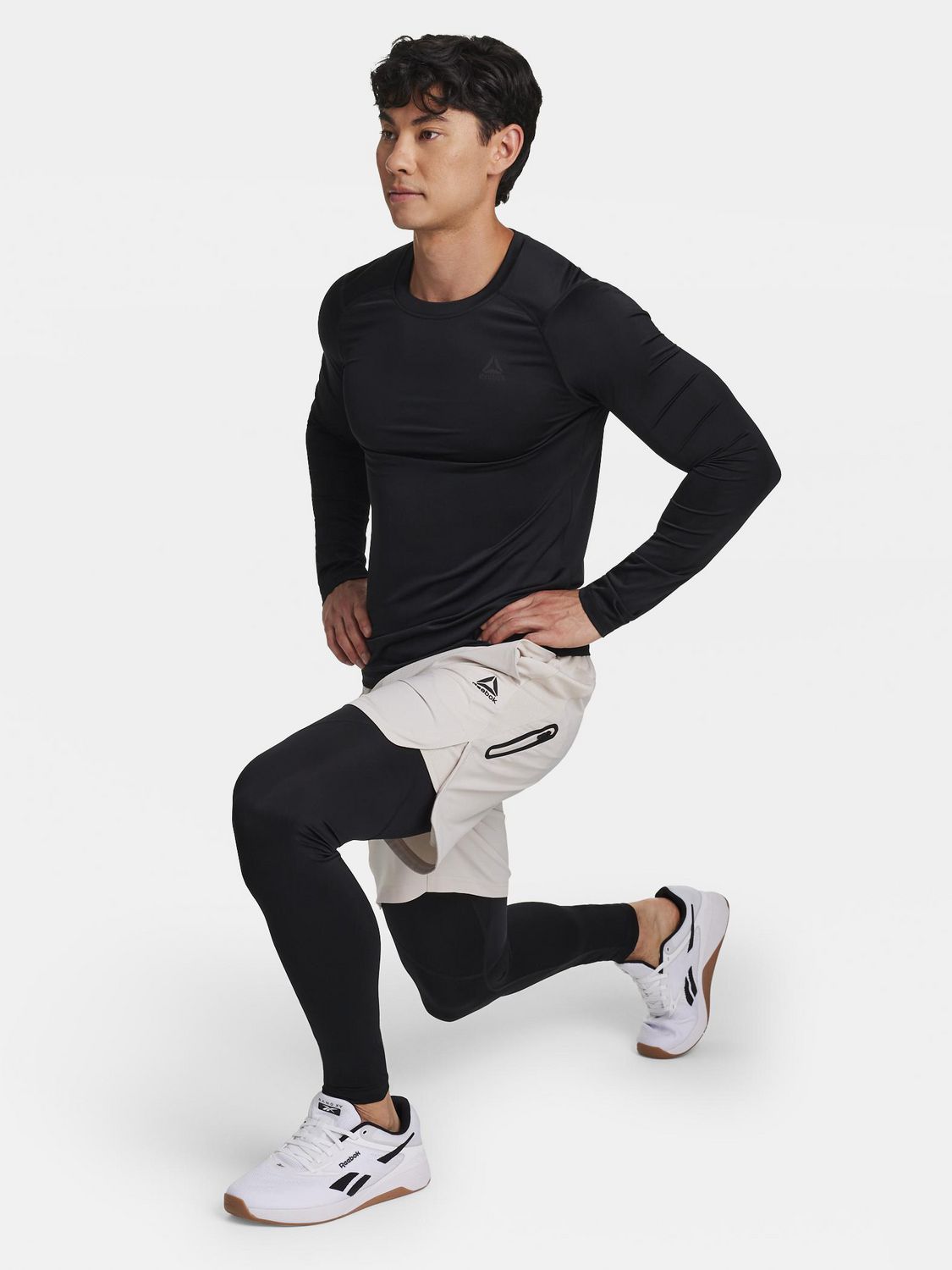Reebok Legging de compression Kinetic pour hommes