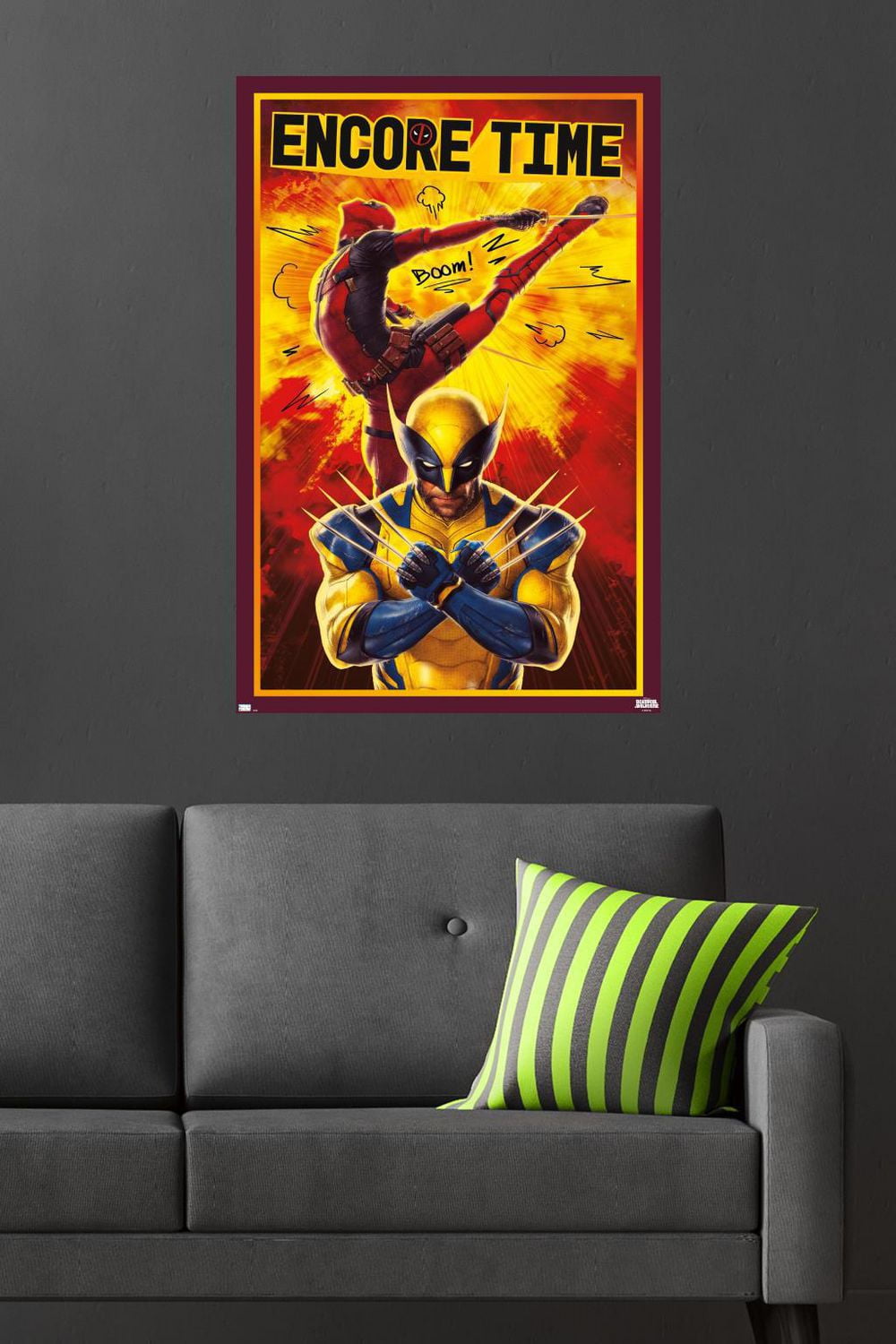 Marvel Deadpool & Wolverine - Encore Time Wall Poster, 22.375" x 34"