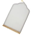 thumbnail image 2 of Elegant Prayer Mat Washable Floor Mat with Tassel Worship Blanket Prayer Rug for White, 2 of 9