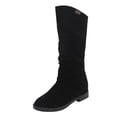 thumbnail image 1 of Bottes Mi-Mollet Élégantes pour Femmes - Design Classique Doux et Chaud pour l'Hiver et l'Automne, Talon Bas, Ajustement Confortable pour le Quotidien, 1 of 7