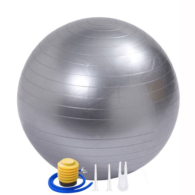 Exercise Ball for Balance Stability Fitness Workout Yoga Pilates at Home Office