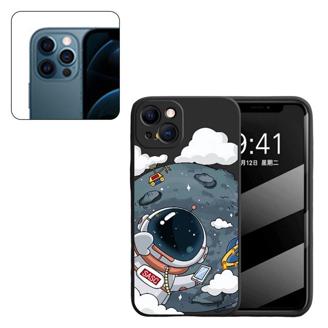 Anime Back Covers Drop-proof Full-wrap Anime Graffiti for Iphone 13/13 Pro/13