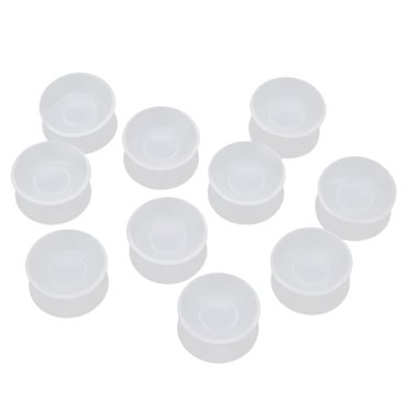 Wchiuoe Double Sided Suction Cup,10pcs Silicone Double Sided Suction Cups for Glass Fish Tank Aquarium, Suction Cup for Fish Tank