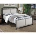 thumbnail image 2 of Beaumont Lane Queen Upholstered Metal Bed in Black, 2 of 4