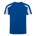 thumbnail image 2 of Just Cool Mens Contrast Cool Sports Plain T-Shirt, 2 of 3