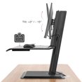 thumbnail image 3 of North Bayou 22"-32" Desktop Sit-Stand Workstation – ST15, 3 of 5