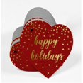 thumbnail image 3 of Inkdotpot 100 Pack Happy Holiday Favor Paper Tag Craft Real Gold Foil Hang Tag, 3 of 6