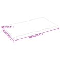 thumbnail image 4 of vidaXL Bathroom Countertop Light Brown 100x60x2 cm Treated Solid Wood, 4 of 4