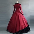 thumbnail image 3 of UPPADA Liquidation Robes d'Invitée de Mariage pour Femmes Hiver Robe à Manches Longues Grande Taille Robe Évasée Robe Maxi de Cocktail pour Femmes Robes de Soirée Ajustées Robes Trapèze pour Femmes 2024, 3 of 5