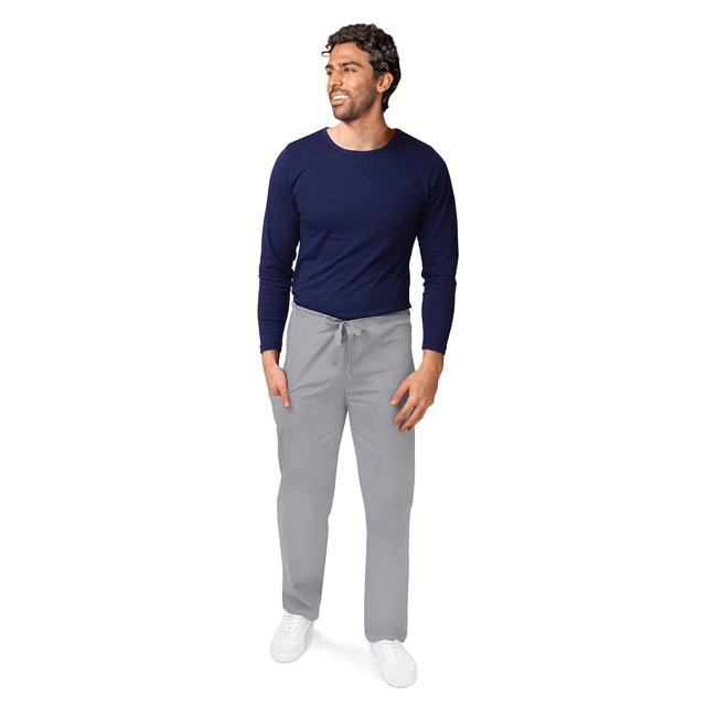 Adar Universal Sarraus pour Hommes - Pantalon de Sarrau à Jambe Fuselée avec Cordon