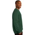 thumbnail image 4 of Sport-Tek Chandail en Molleton Ras du Cou pour Hommes, TP, Graphite Heather, 4 of 4