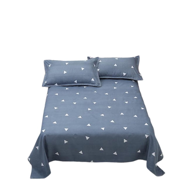 Full Size Sheet Set,Bedding Sets Full Bedding Set Bedding Sheet and Pillowcase 3 Piece Set with 2 Pillowcases 1 Flat Sheet Sheet Set Shrink Counterac Fade Counteractive Easy Care