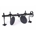 thumbnail image 2 of Heavy Hitch Multi-Purpose Disc Cultivator Garden Bedder 3- Point Attachment with S-Tines Powdercoated in Black | USA Made for Compact/Sub-Compact Tractors, 2 of 4