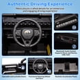 thumbnail image 2 of 12V Electric Kids Ride On Car with Remote Control, Electric Truck with 5MPH Max Speed, Steering Wheel, Accelerator Pedal, Treaded Tires, Music and Story,Ride On Toy for Kids Ages 37-96 Months, 2 of 7