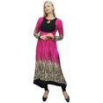 thumbnail image 1 of Phagun Kurti Décontractée pour Femmes en Rayonne, Ligne A, Imprimé Animal, Tunique Ethnique Indienne-4, 1 of 1