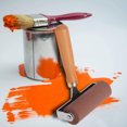 thumbnail image 3 of Braye Rouleau en Caoutchouc pour Impression, Rouleau Brayer en Caoutchouc, Rouleau Imprimé, Rouleau Imprimé Brayers, 3 of 7
