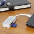 thumbnail image 2 of Lecteur de cartes mémoire Aluratek USB 3.2 Type-C, 2 of 6