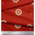thumbnail image 3 of Soimoi Crepe Silk Fabric Artistic Floral Decor Fabric Printed Yard 42 Inch Wide, 3 of 3