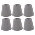 thumbnail image 3 of Fabric Lampshade, Easy Installation Cloth Lamp Shade 6 Pcs  For Hotel, 3 of 8