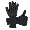 thumbnail image 1 of High Temperature Bbq Fireproof Flame Retardant Baking Insulation Glove, 1 of 9