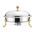thumbnail image 2 of GUOOL Chafing Dish Buffet Set Food Warmer Buffet Warmer for Catering Party Chafing without handle, 2 of 9