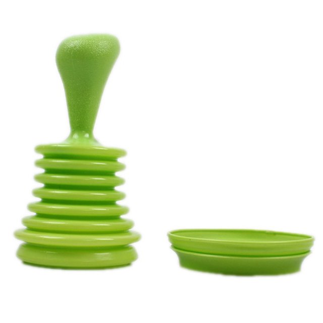 Household Kitchen Sink Pipe Clearer Drain Plunger Squeeze Drain Cleaner