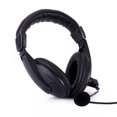 thumbnail image 2 of Shisuyan 3.5mm Stereo Headphone Headset Game Headset With Microphone Set for PC Laptop (Black), 2 of 5