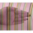 thumbnail image 3 of oneOone Viscose Chiffon Fabric Multicolor Stripe Print Fabric BTY 42 Inch Wide, 3 of 3