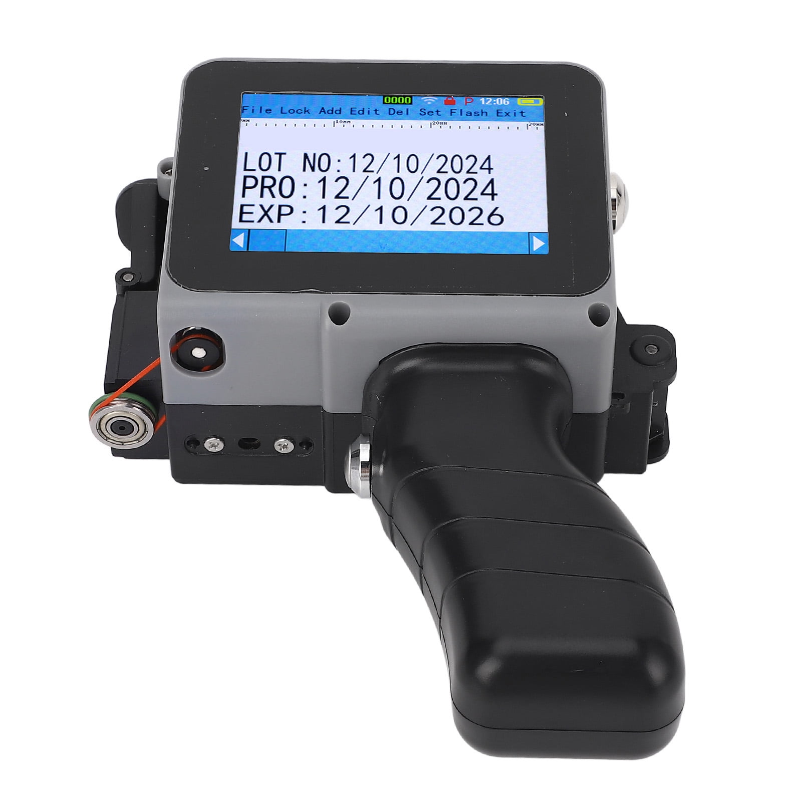 Handheld Inkjet Printer, Ergonomic Mini Handheld Inkjet Printer Smart  for Barcode