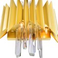 thumbnail image 4 of 5 Light Wall Sconce with Satin Gold finish, 4 of 6