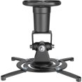 thumbnail image 2 of Support de Projecteur - Support de Plafond Universel LCD Inclinaison DLP Pivotant à 360° 30lbs (Noir), 2 of 5