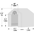thumbnail image 3 of Serre de jardin GrowIT 6 x 4 x 6,5 pi, 3 of 9