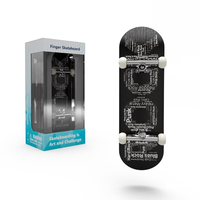 Professional Finger Skateboard, Mini Finger Skateboard, Finger-Board Toys With Stickers
