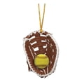 thumbnail image 1 of Softball Glove Ornament Softball Custom Name Ornament Softball Glove Flat Ornament Softball Lover Custom Softball Team Gift for Softball Player Softbal Ornament, 1 of 3