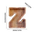 thumbnail image 4 of Wooden English Letter Savings Can with Transparent Glass Front for Coin Storage, 4 of 6